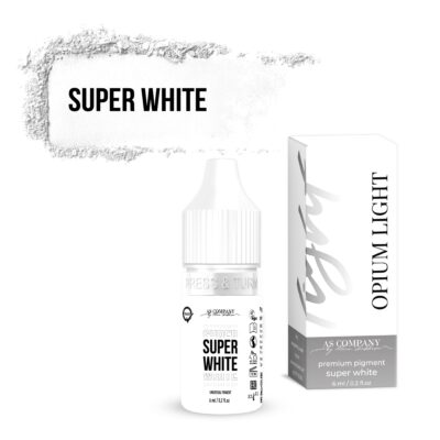 SUPER WHITE, pigment universal, 6 ml , 15ml (OPIUM LIGHT) AS-Company™