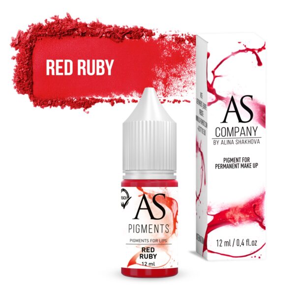Pigment pentru buze Red Ruby, 6 ml, 12ml